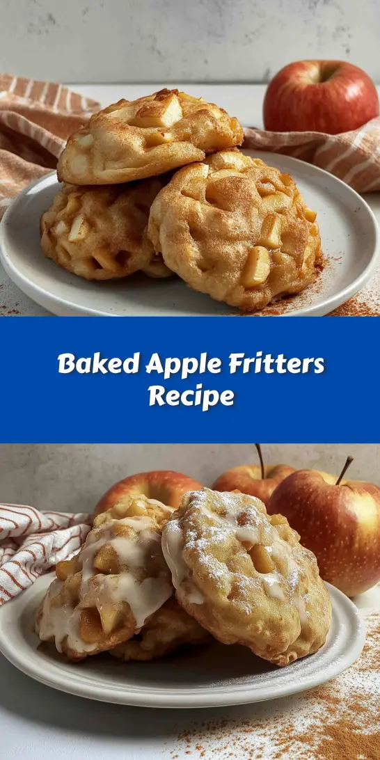 Baked Apple Fritters Recipe