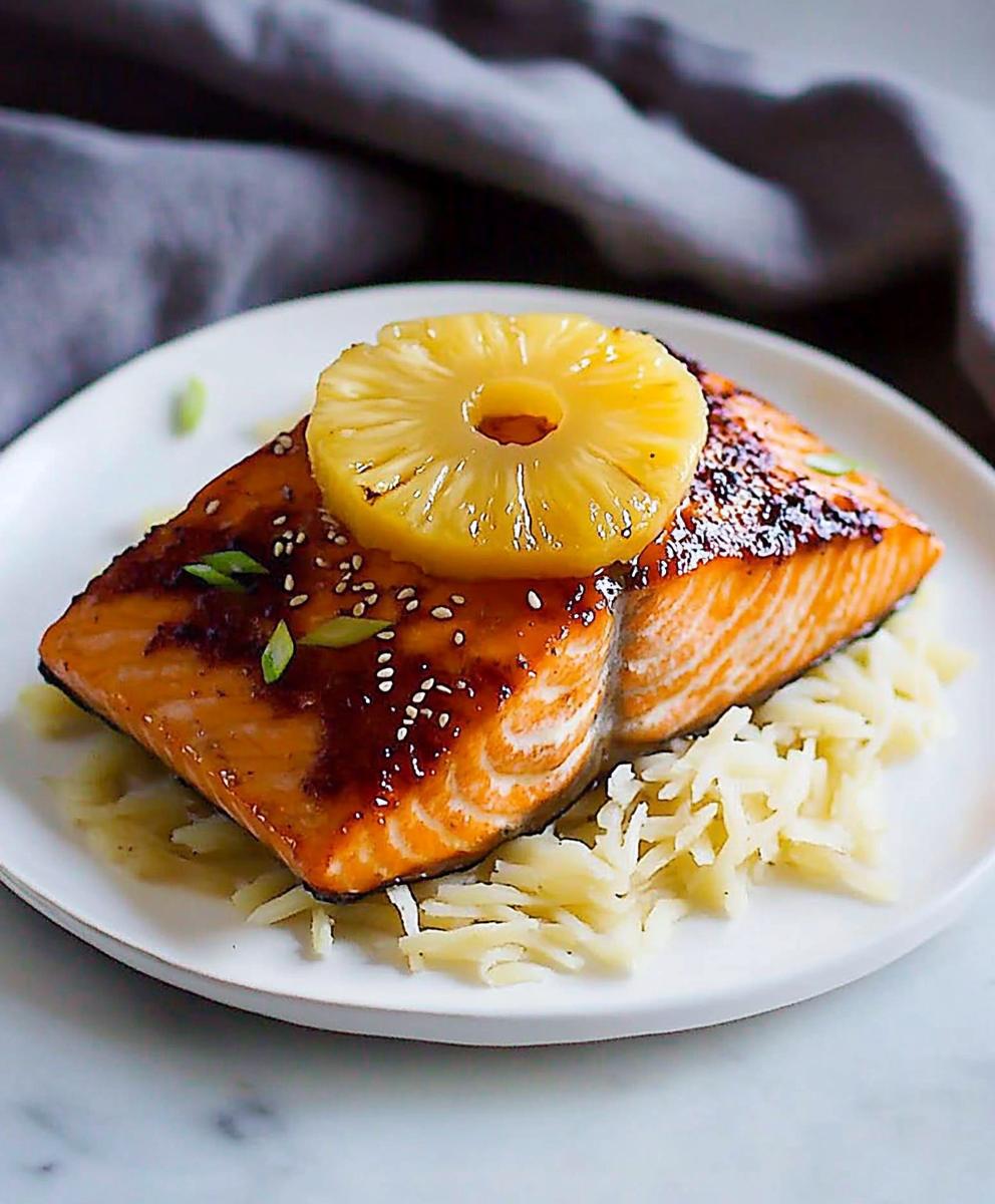 Baked Pineapple Salmon Recipe