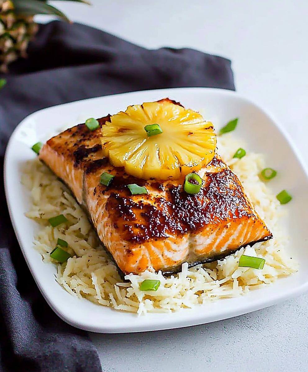 Baked Pineapple Salmon Recipe