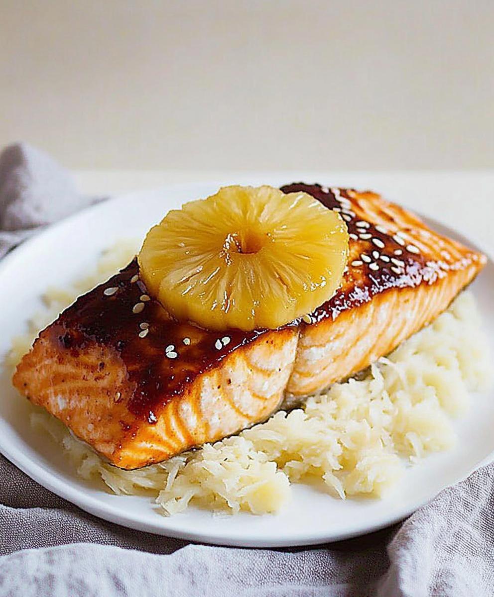 Baked Pineapple Salmon Recipe