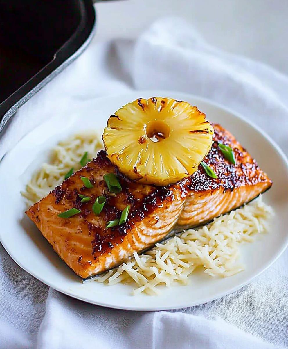 Baked Pineapple Salmon Recipe