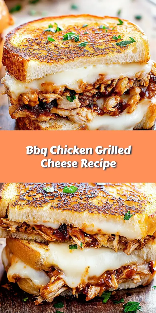 Bbq Chicken Grilled Cheese Recipe