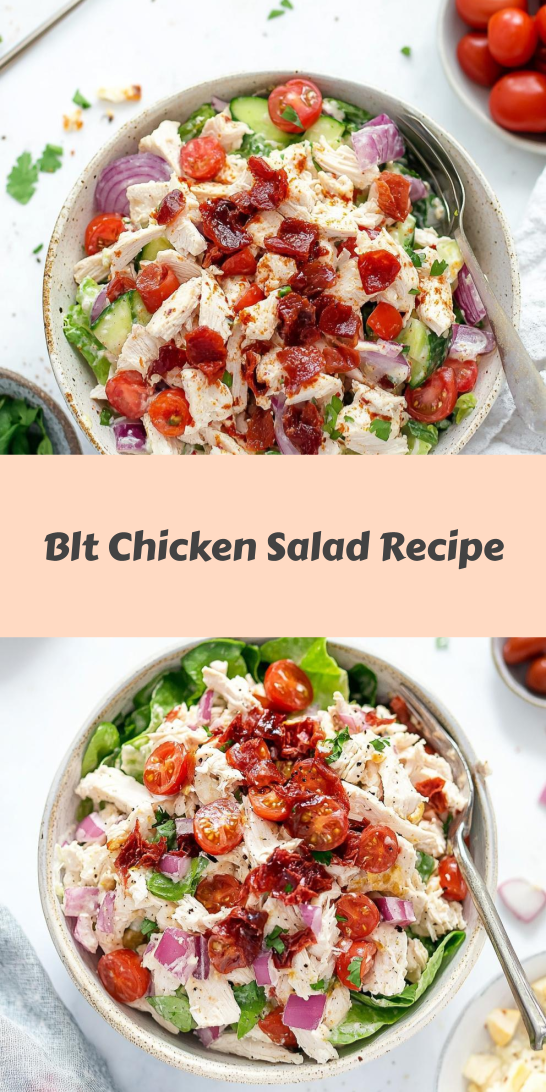 Blt Chicken Salad Recipe