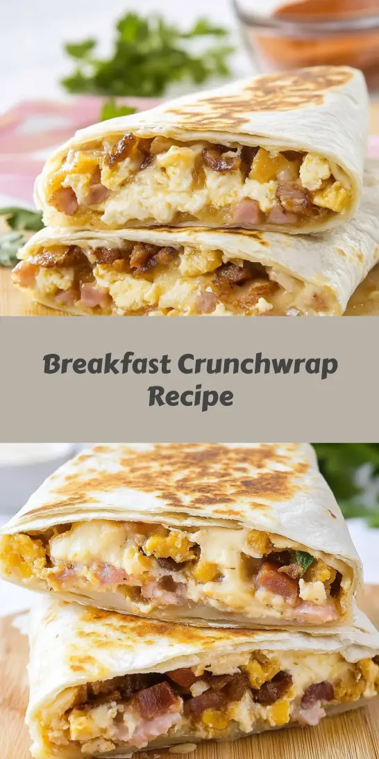 Breakfast Crunchwrap Recipe