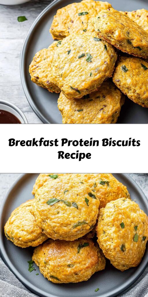 Breakfast Protein Biscuits Recipe