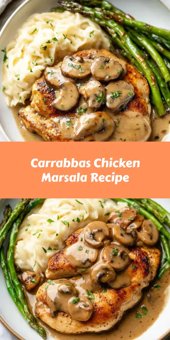 Carrabbas Chicken Marsala Recipe