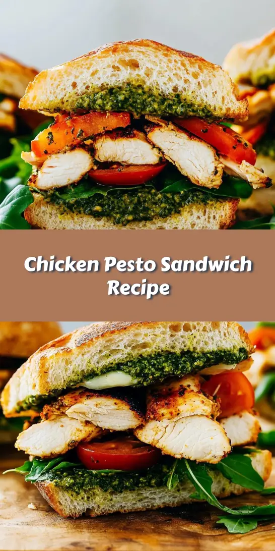 Chicken Pesto Sandwich Recipe