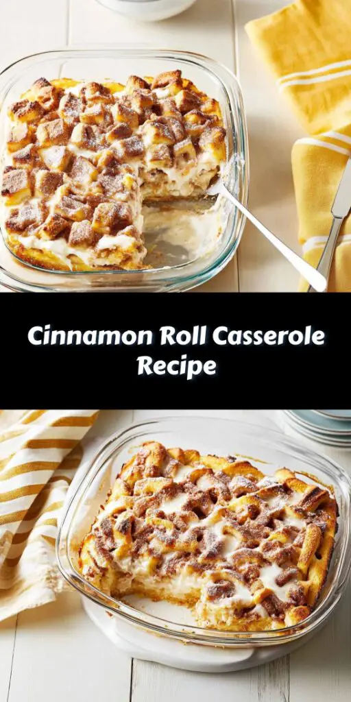 Cinnamon Roll Casserole Recipe