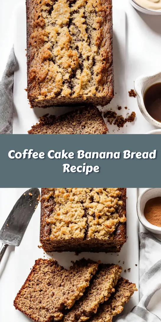 Coffee Cake Banana Bread Recipe