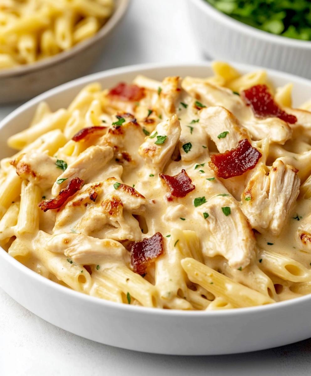 Crack Chicken Penne Recipe