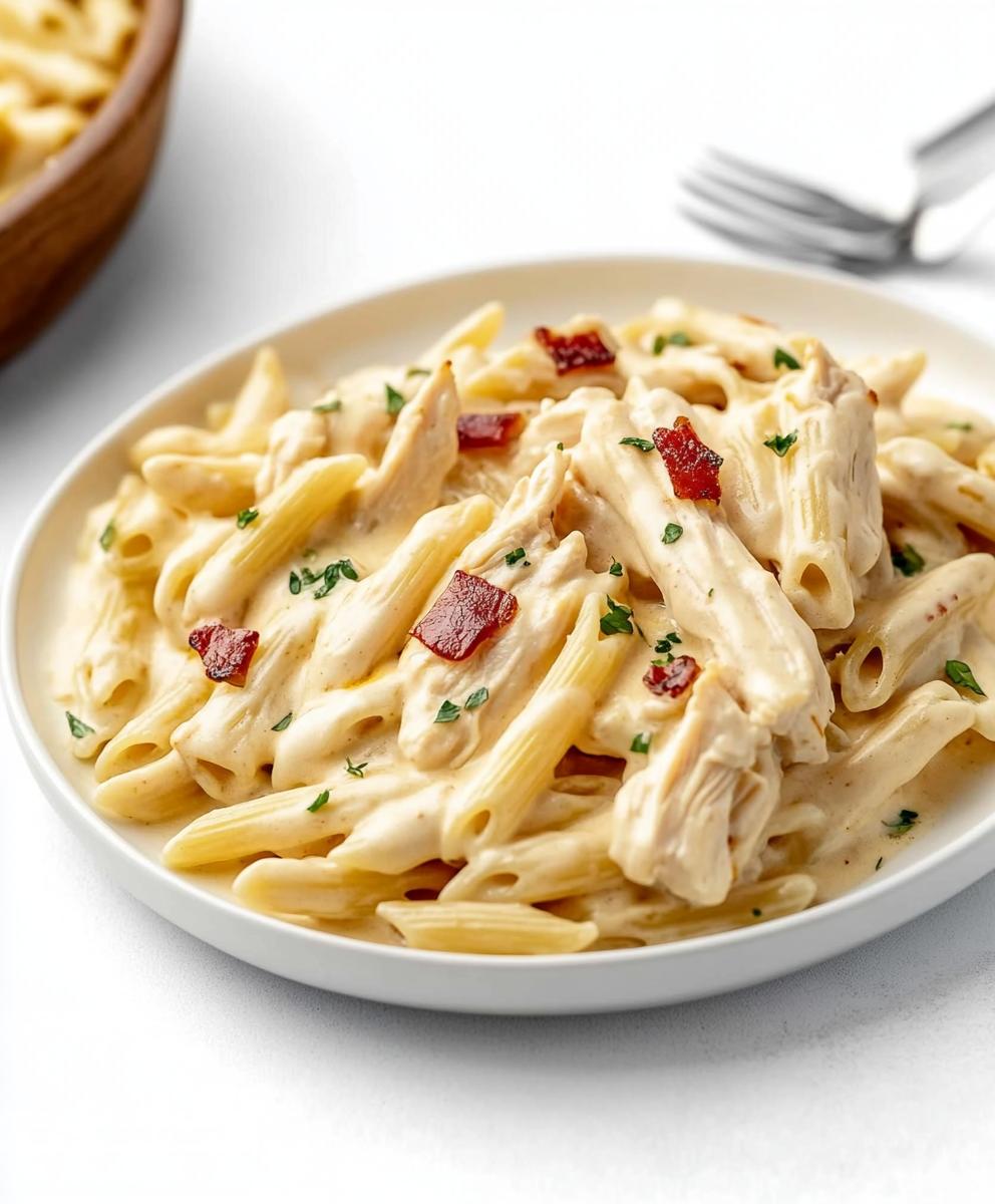 Crack Chicken Penne Recipe