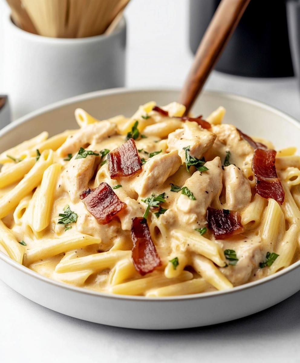Crack Chicken Penne Recipe