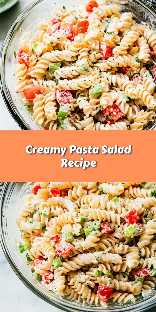 Creamy Pasta Salad Recipe