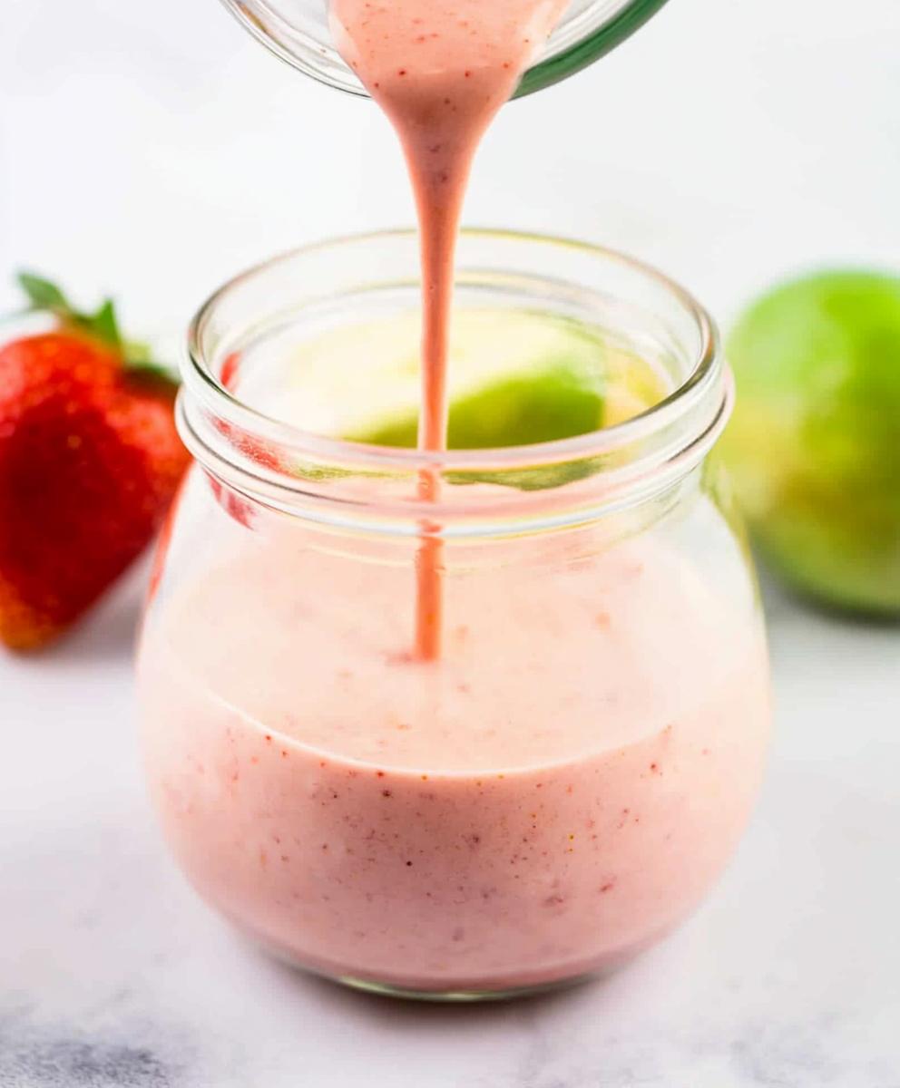 Creamy Strawberry Salad Dressing Recipe