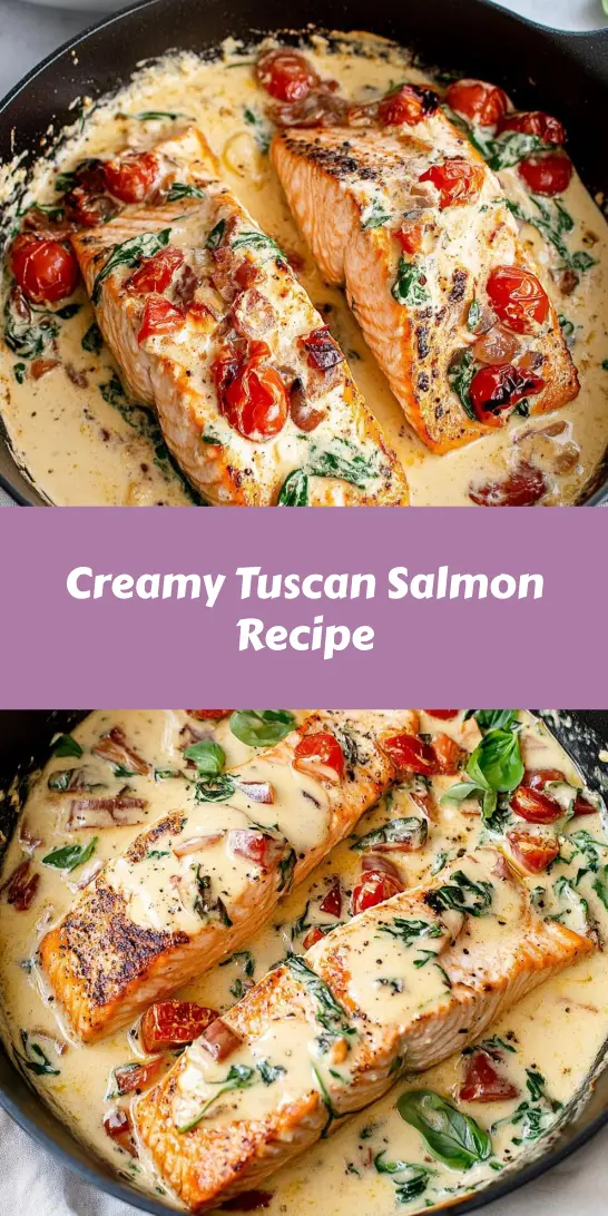 Creamy Tuscan Salmon Recipe