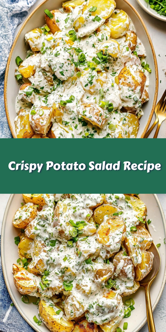 Crispy Potato Salad Recipe