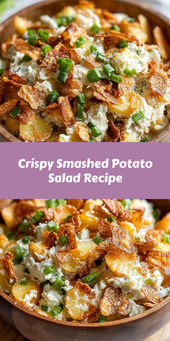 Crispy Smashed Potato Salad Recipe