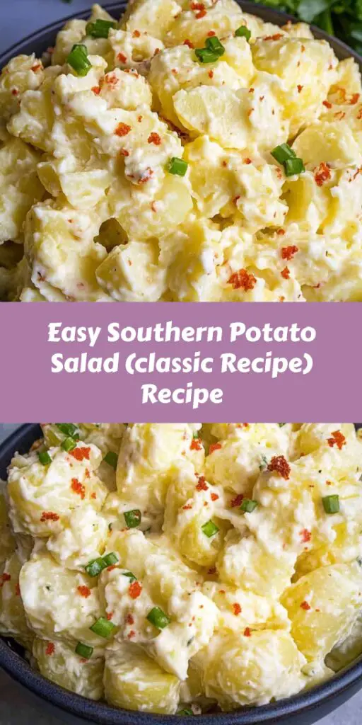 Easy Southern Potato Salad (classic Recipe) Recipe