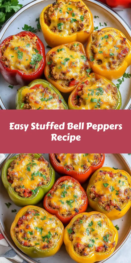 Easy Stuffed Bell Peppers Recipe