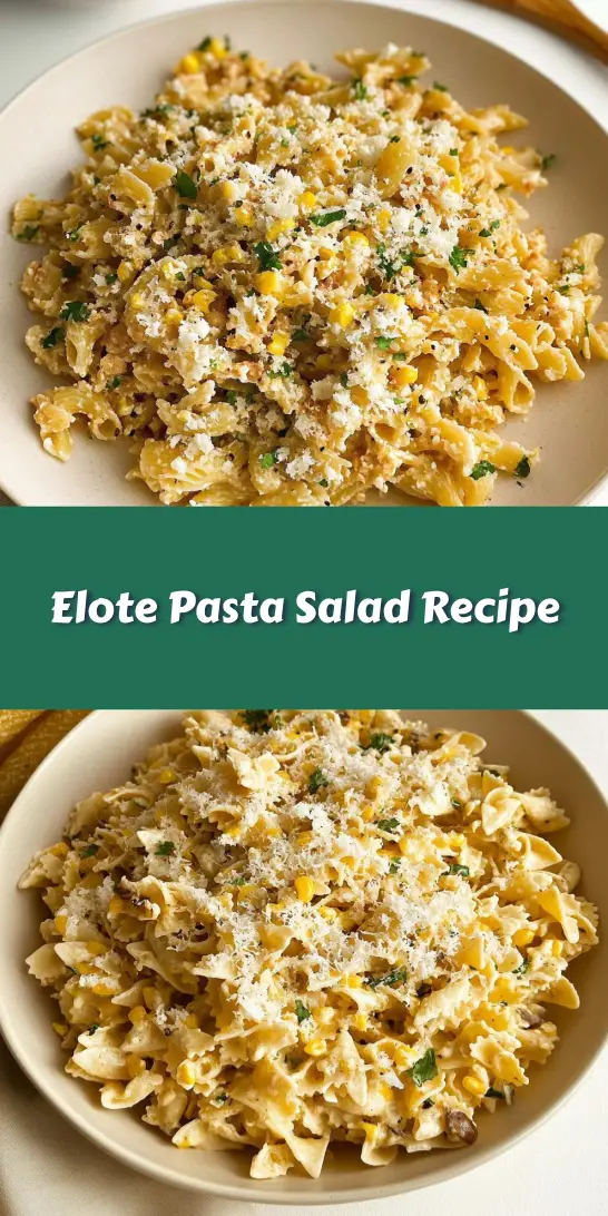 Elote Pasta Salad Recipe