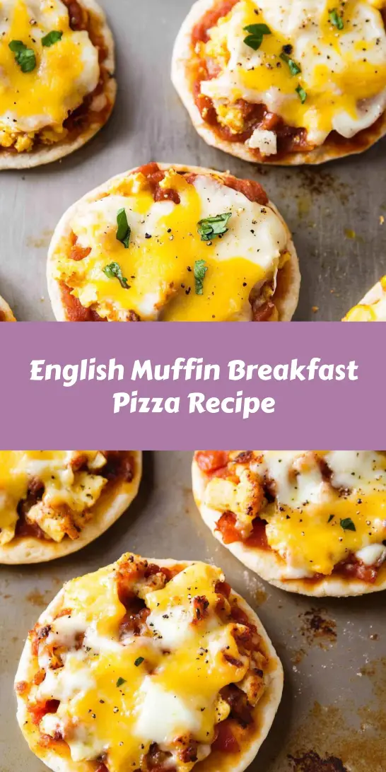 English Muffin Breakfast Pizza Recipe