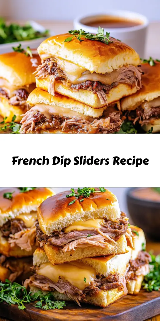 French Dip Sliders Recipe