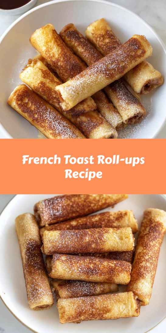 French Toast Roll-ups Recipe