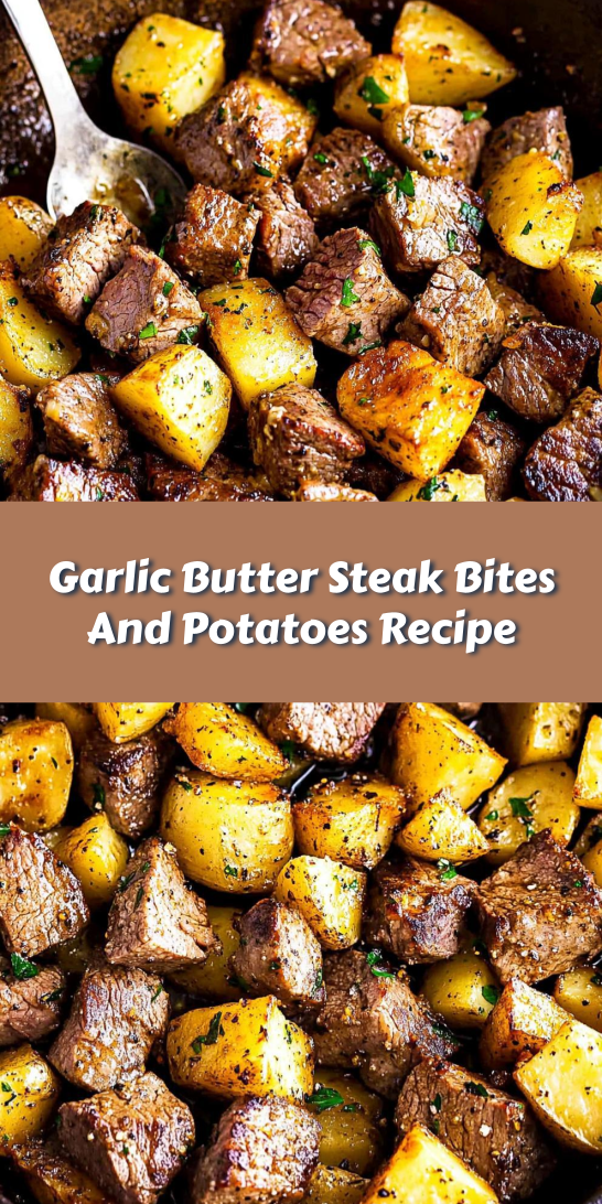 Garlic Butter Steak Bites And Potatoes Recipe