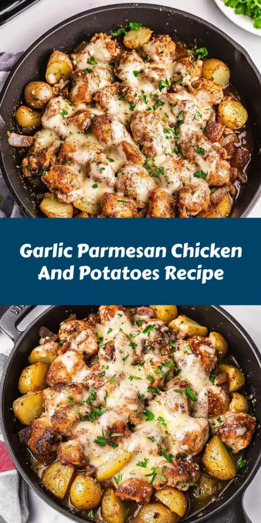 Garlic Parmesan Chicken And Potatoes Recipe