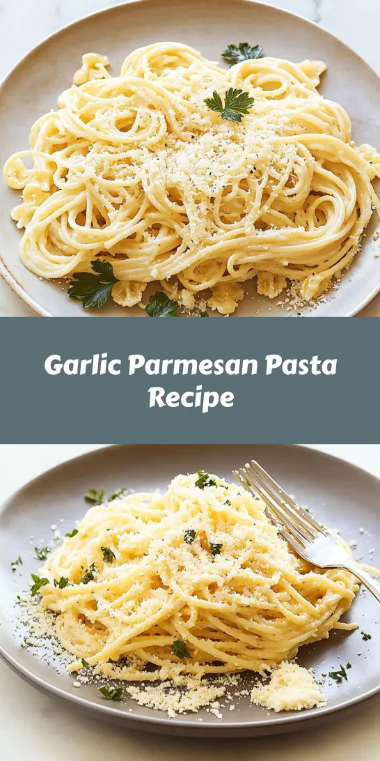 Garlic Parmesan Pasta Recipe