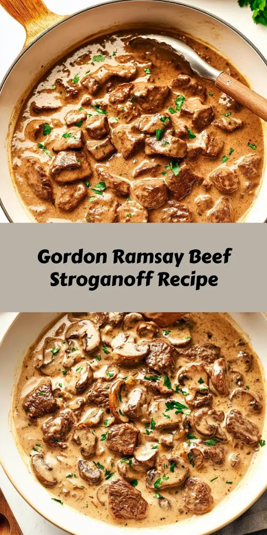 Gordon Ramsay Beef Stroganoff Recipe