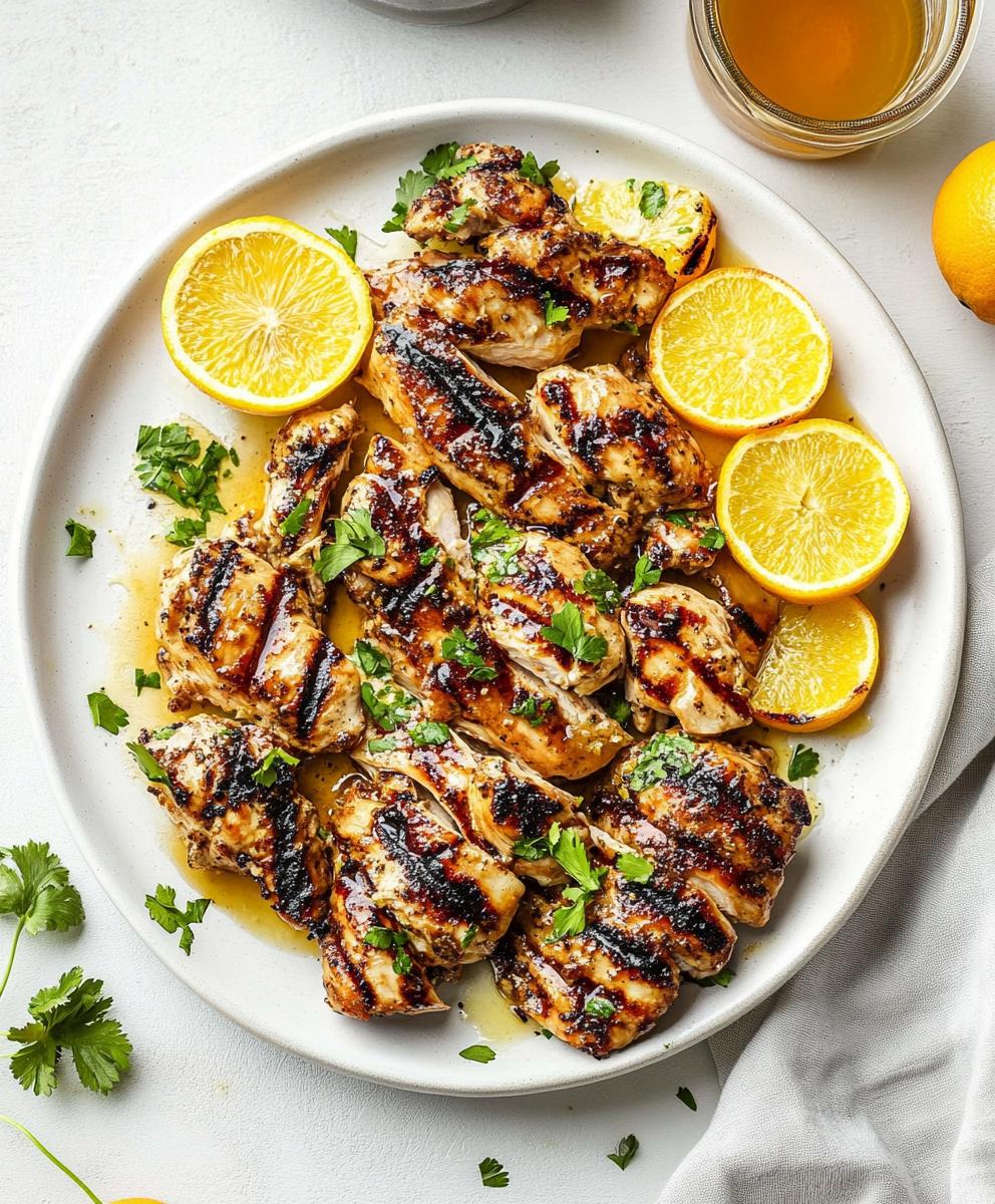 Grilled Citrus Chicken With Glaze Recipe
