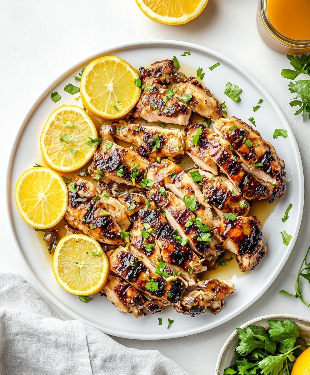 Grilled Citrus Chicken With Glaze Recipe