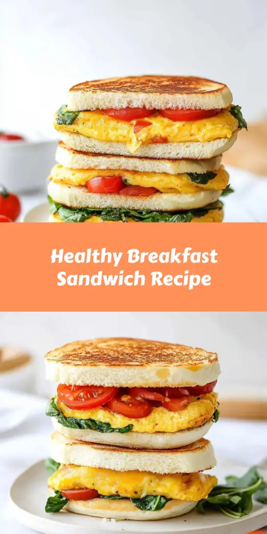 Healthy Breakfast Sandwich Recipe