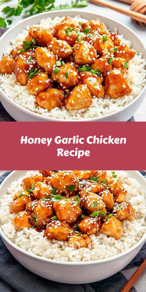 Honey Garlic Chicken Recipe