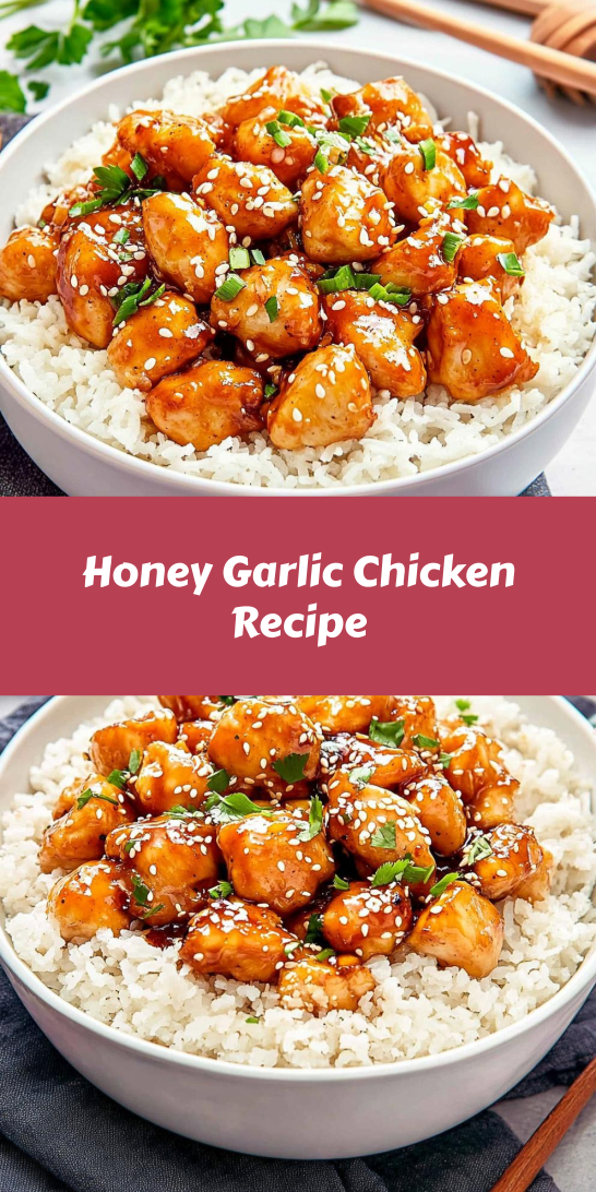 Honey Garlic Chicken Recipe