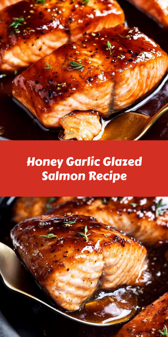 Honey Garlic Glazed Salmon Recipe