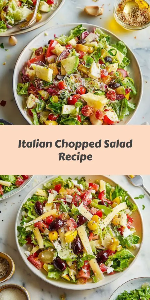 Italian Chopped Salad Recipe
