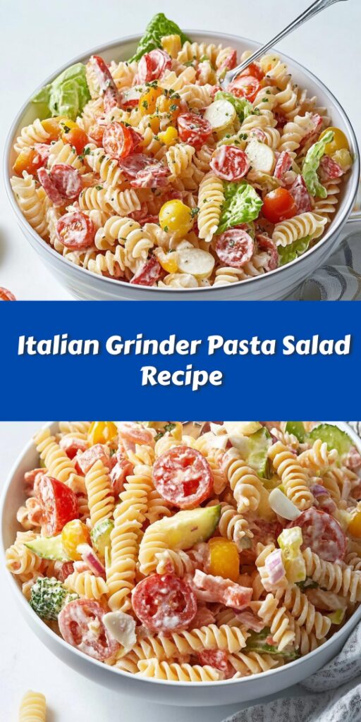 Italian Grinder Pasta Salad Recipe