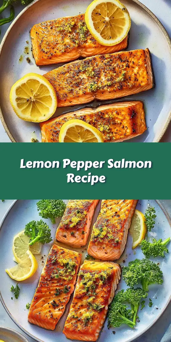 Lemon Pepper Salmon Recipe