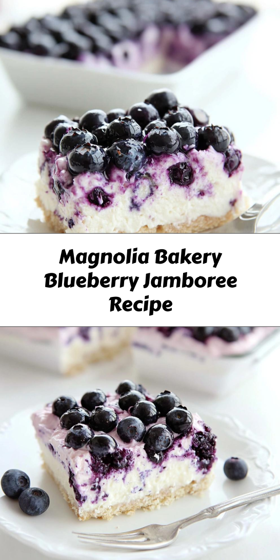 Magnolia Bakery Blueberry Jamboree Recipe