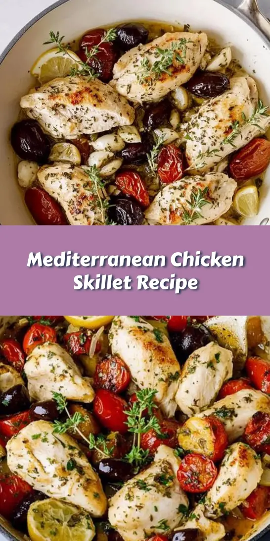 Mediterranean Chicken Skillet Recipe