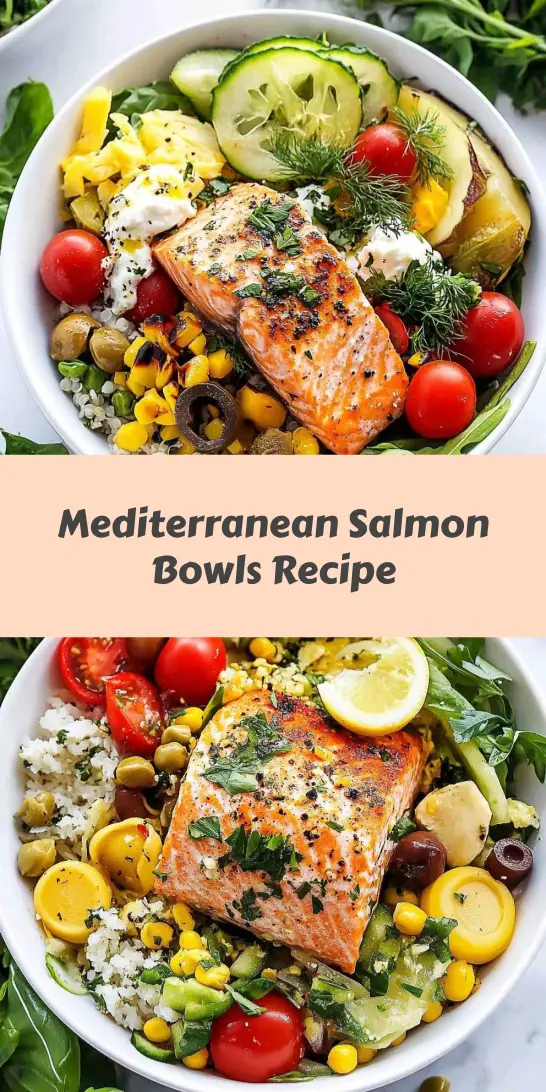 Mediterranean Salmon Bowls Recipe