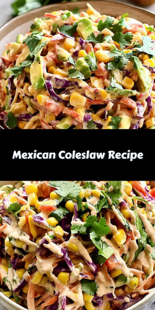 Mexican Coleslaw Recipe