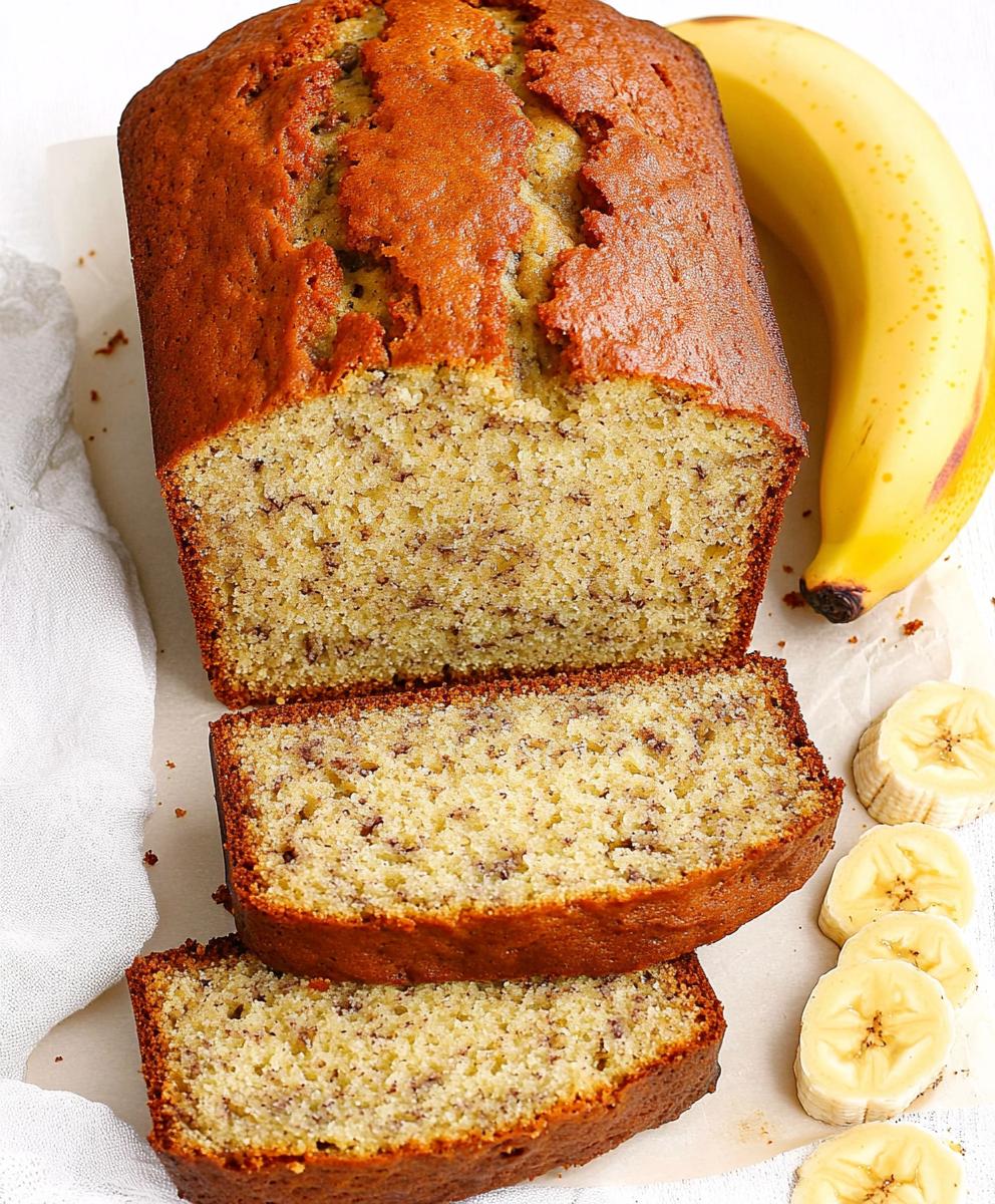 Moist Banana Bread Recipe