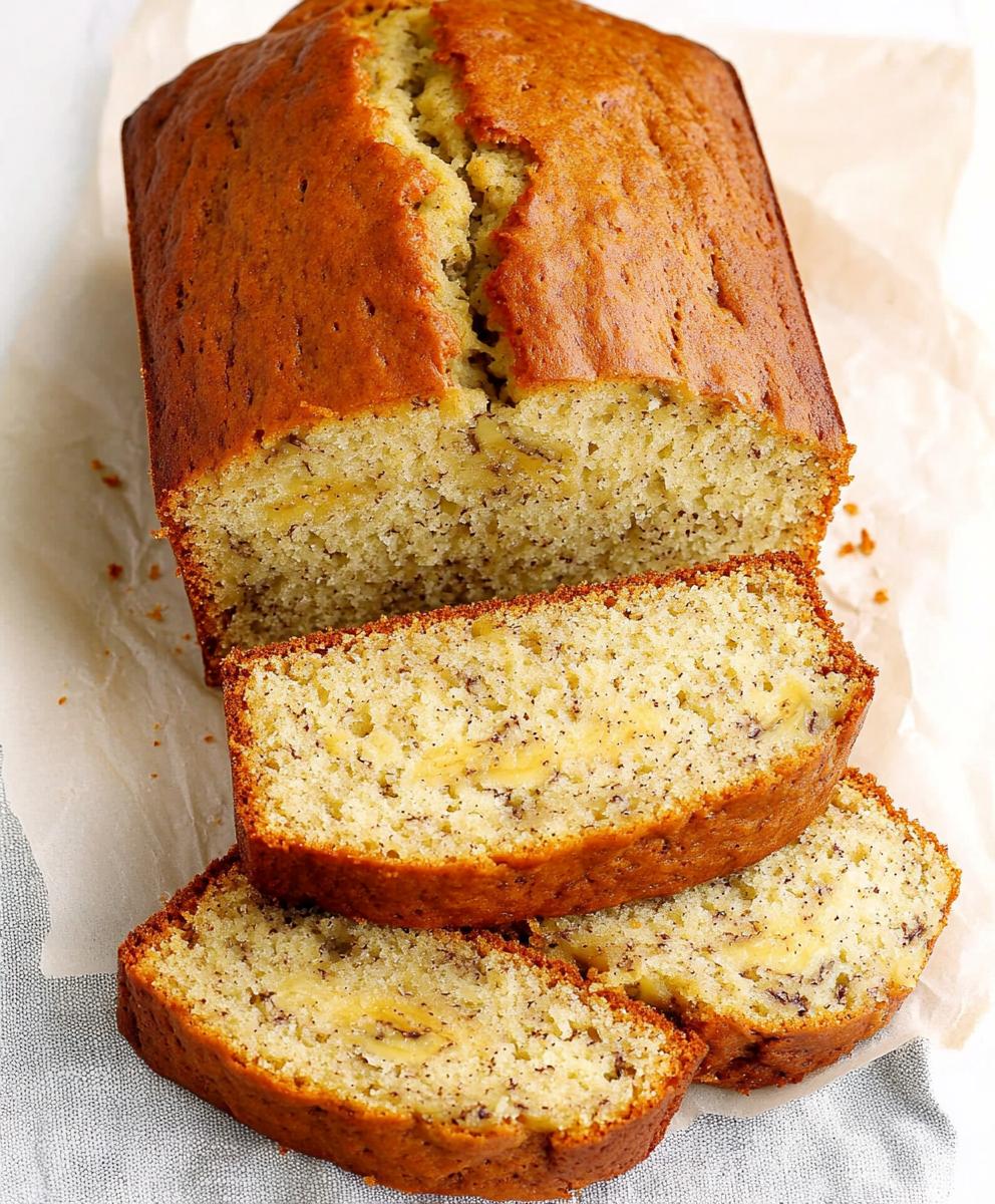 Moist Banana Bread Recipe