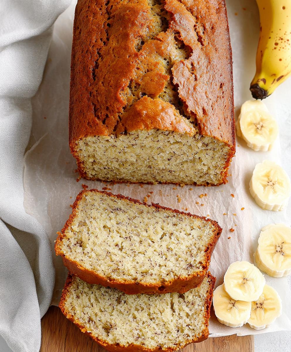 Moist Banana Bread Recipe