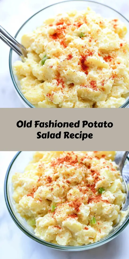 Old Fashioned Potato Salad Recipe