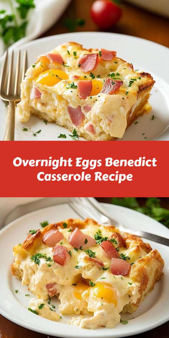 Overnight Eggs Benedict Casserole Recipe