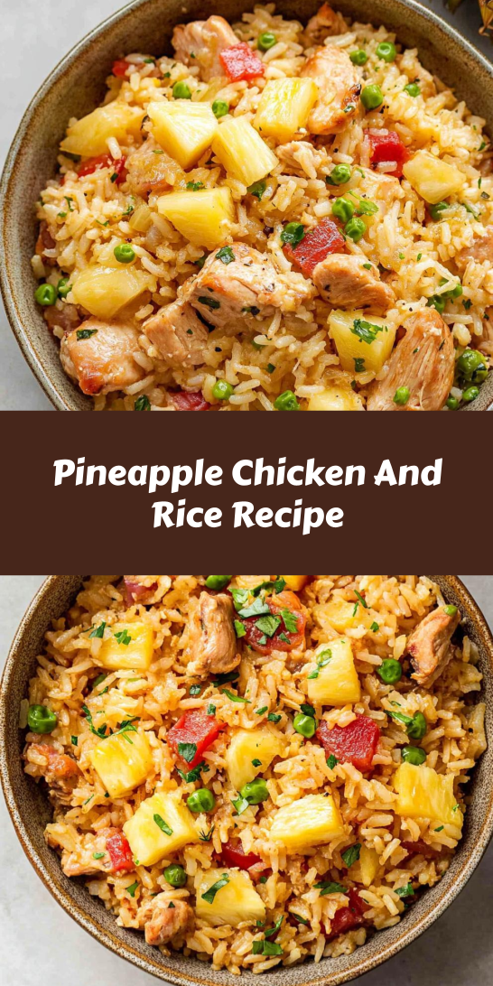 Pineapple Chicken And Rice Recipe